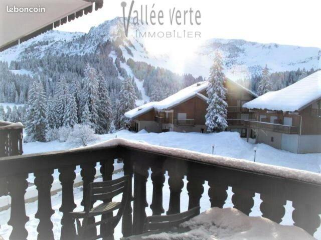Studio Au Pied Des Pistes Avec Vue Sur La Montagne Mieussy Экстерьер фото