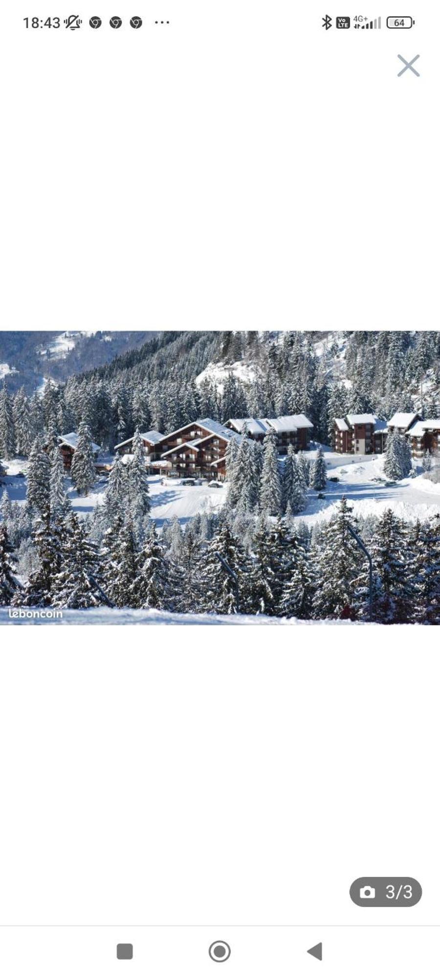 Studio Au Pied Des Pistes Avec Vue Sur La Montagne Mieussy Экстерьер фото